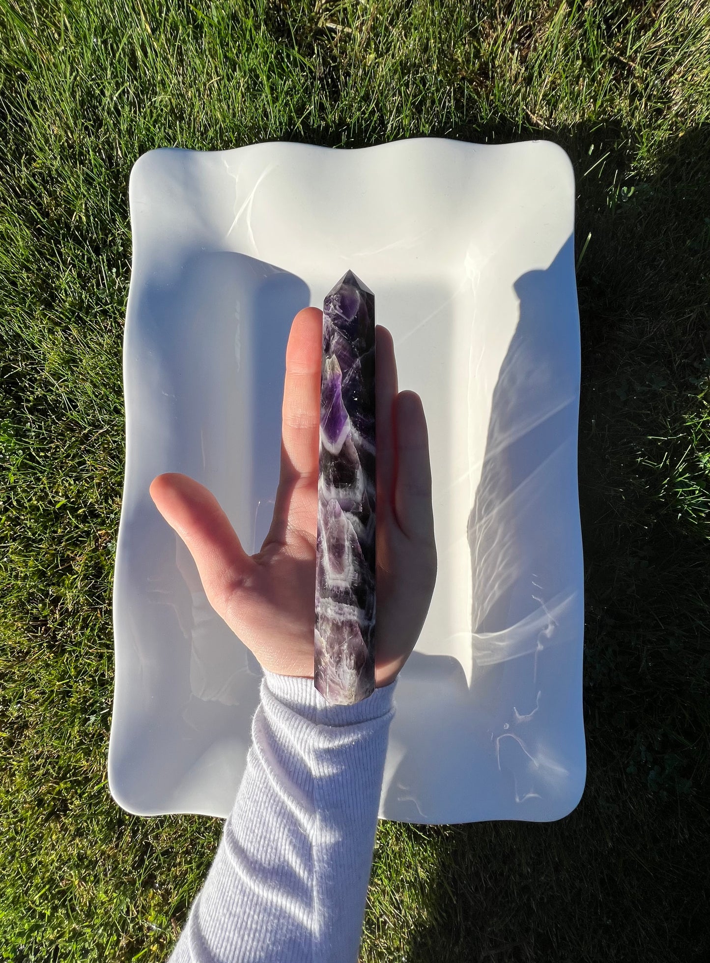 Chevron Amethyst Point