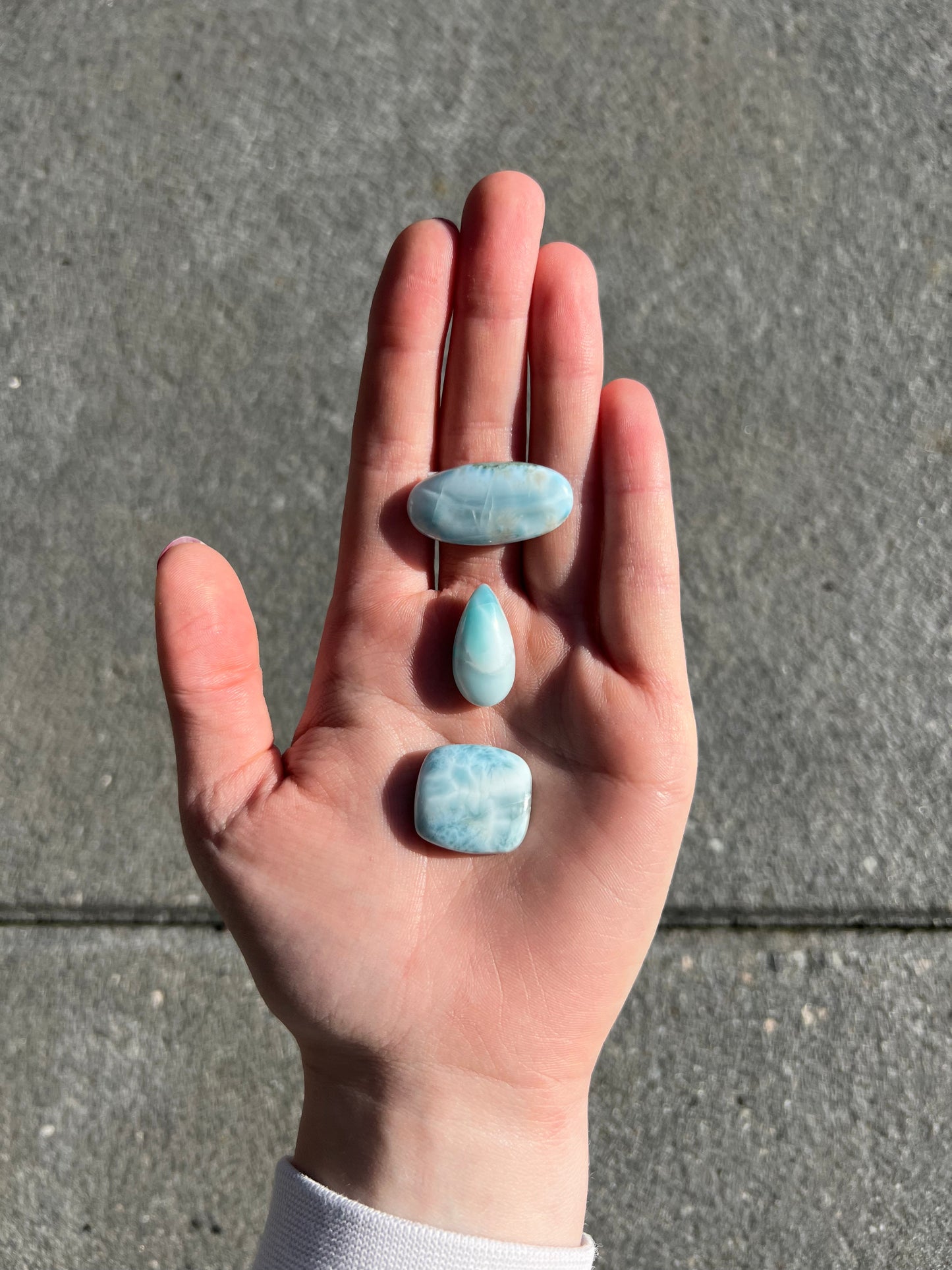 Larimar Cabochons