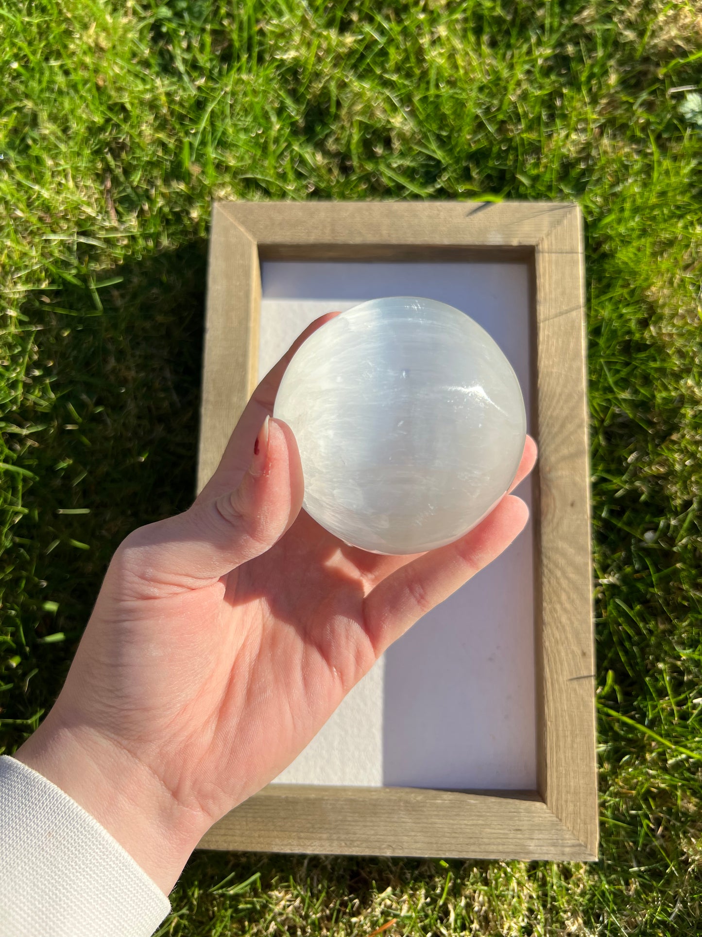 Selenite Sphere