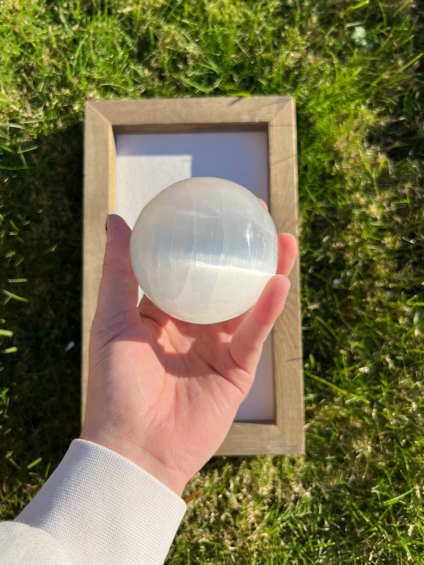 Selenite Sphere