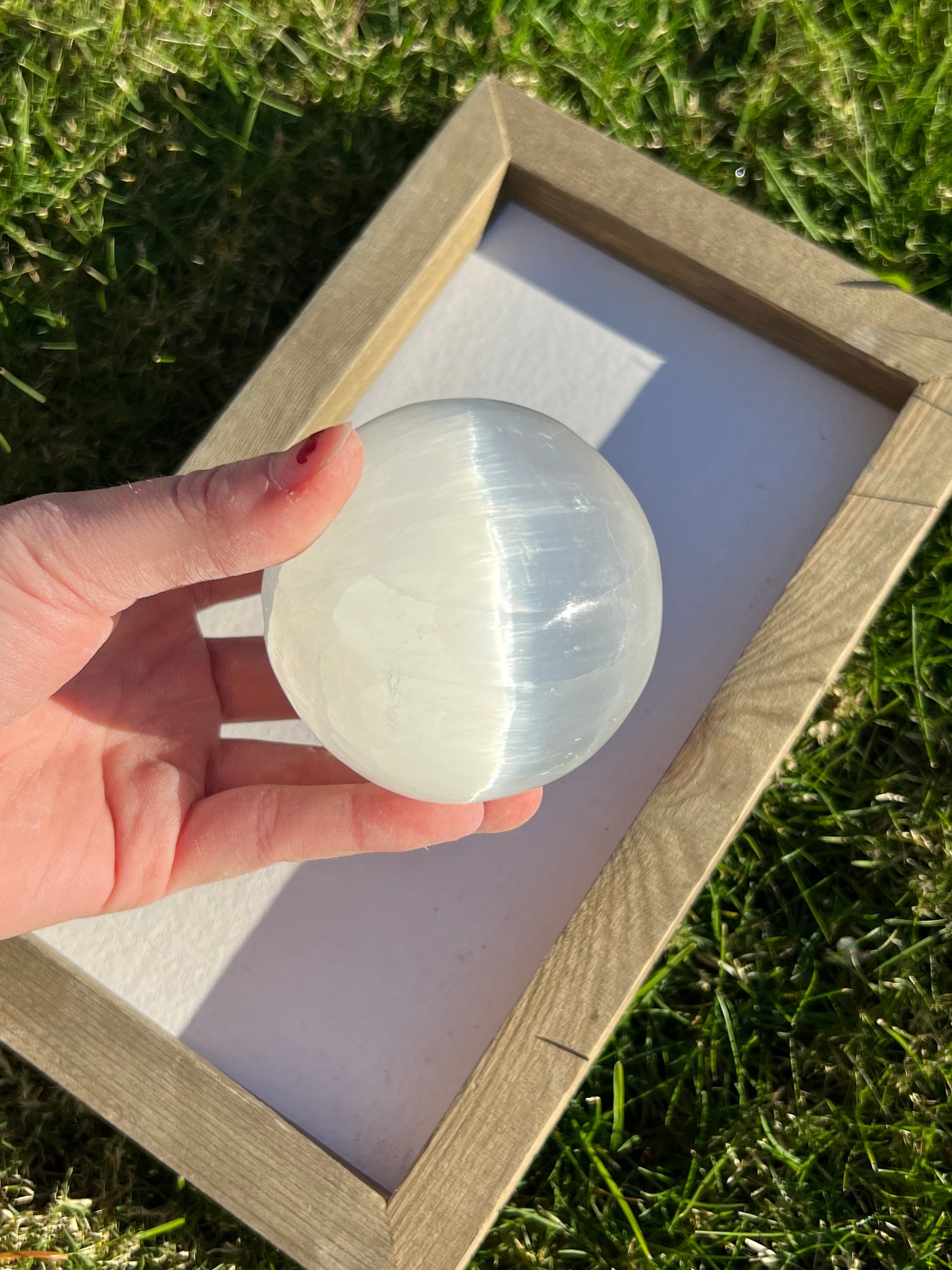 Selenite Sphere