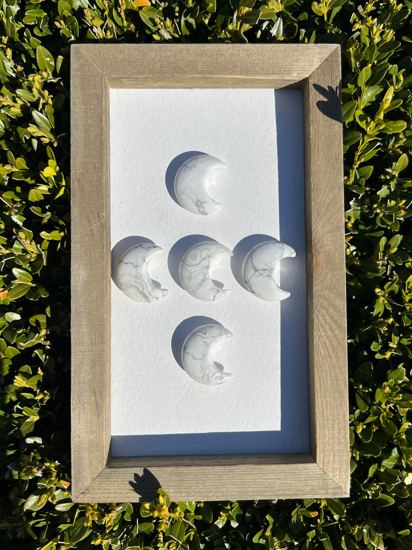 Howlite Moon