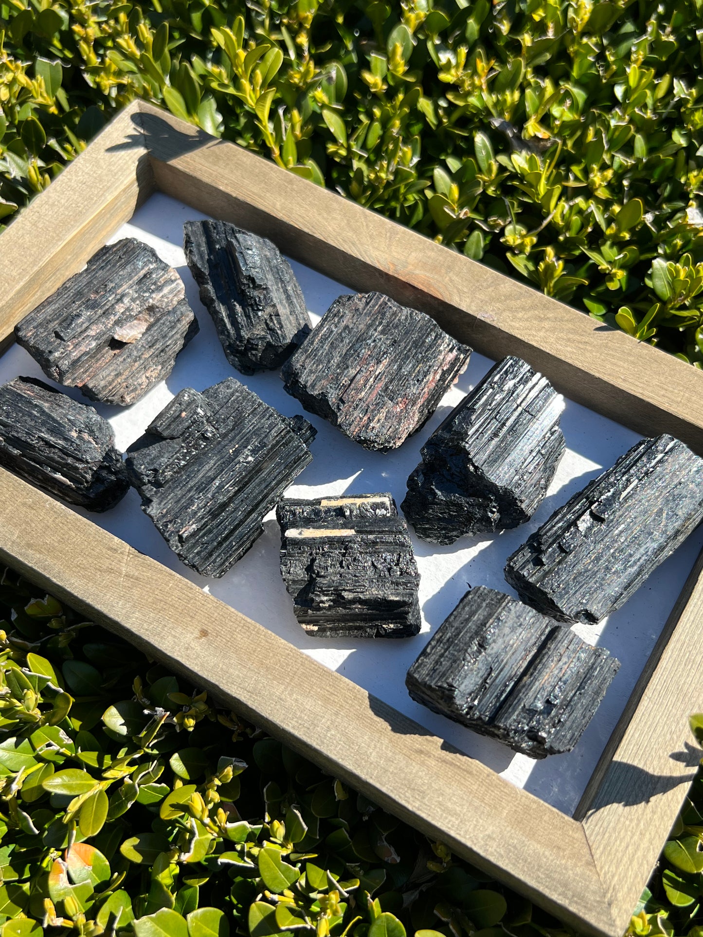 Black Tourmaline Raw Small Pieces