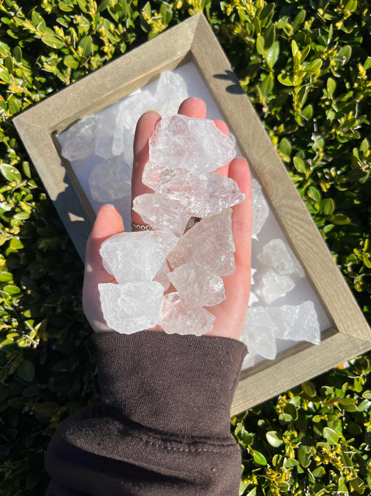 Clear Quartz Raw Pieces