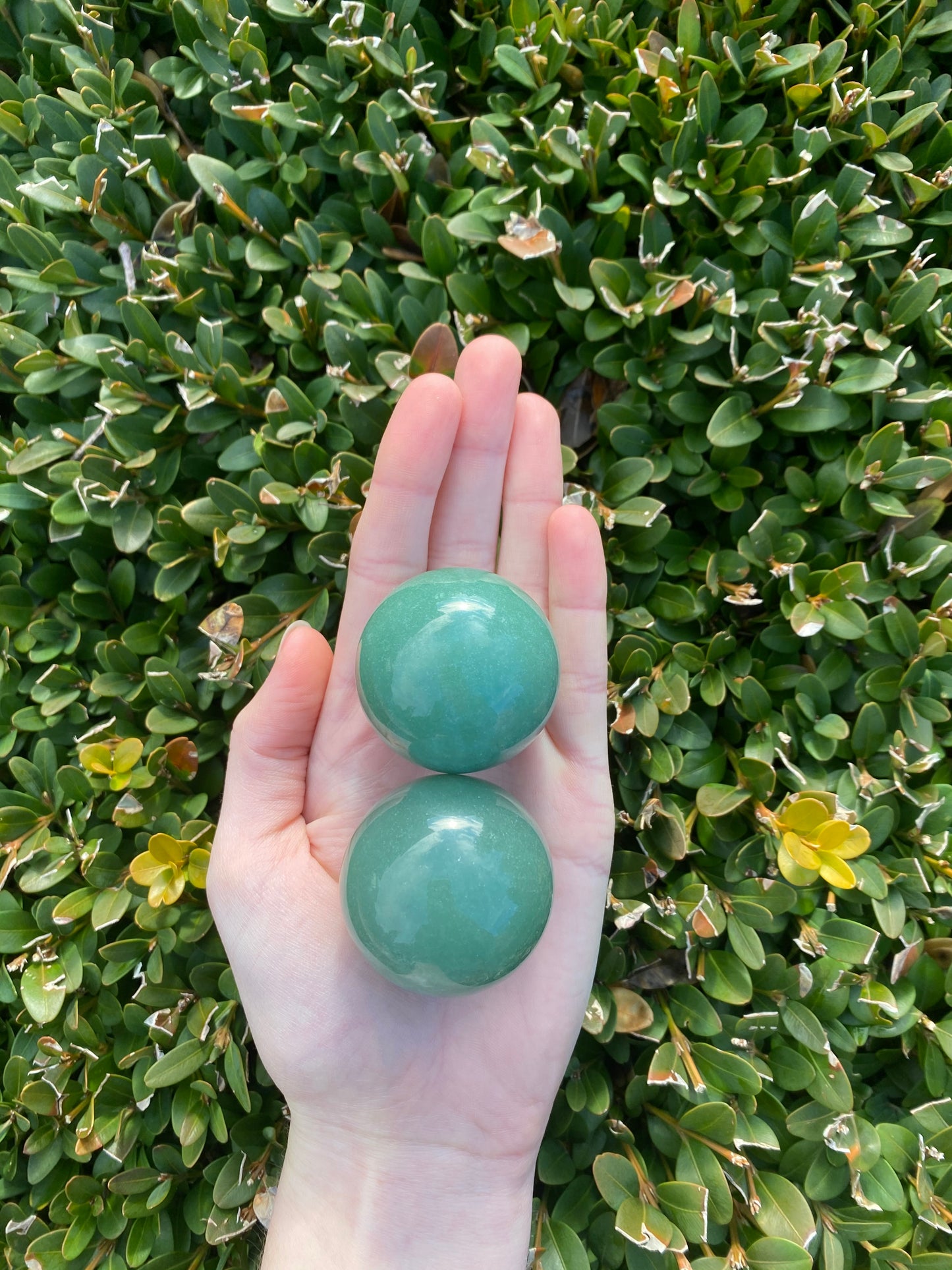 Green Aventurine Spheres