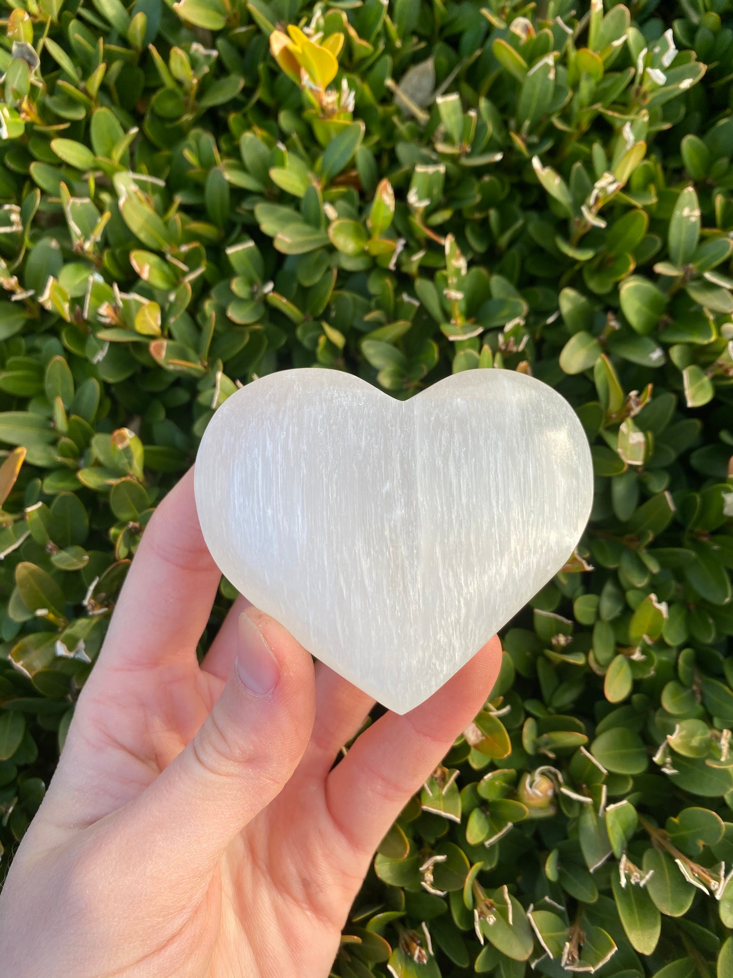 Selenite Hearts