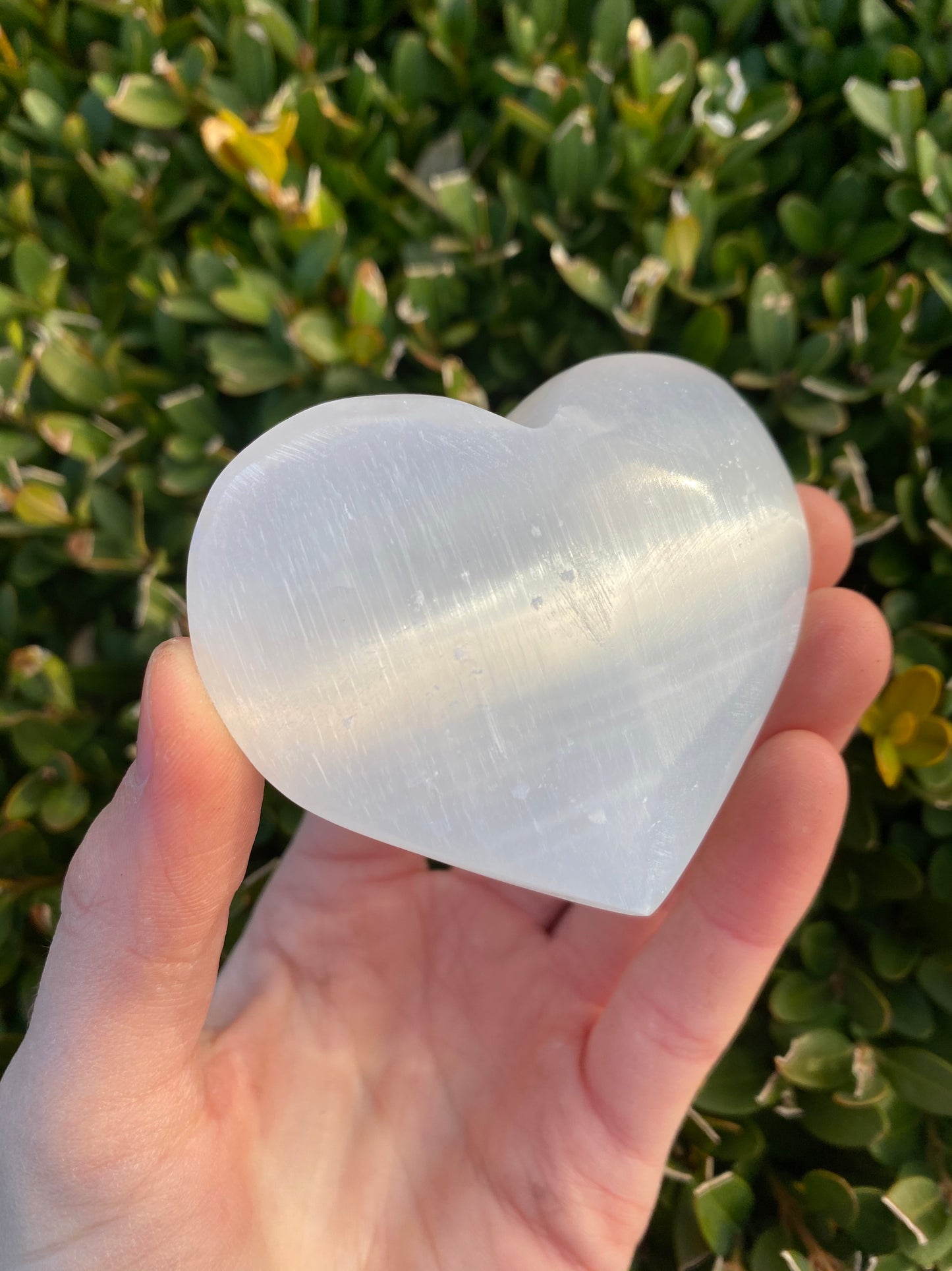 Selenite Hearts