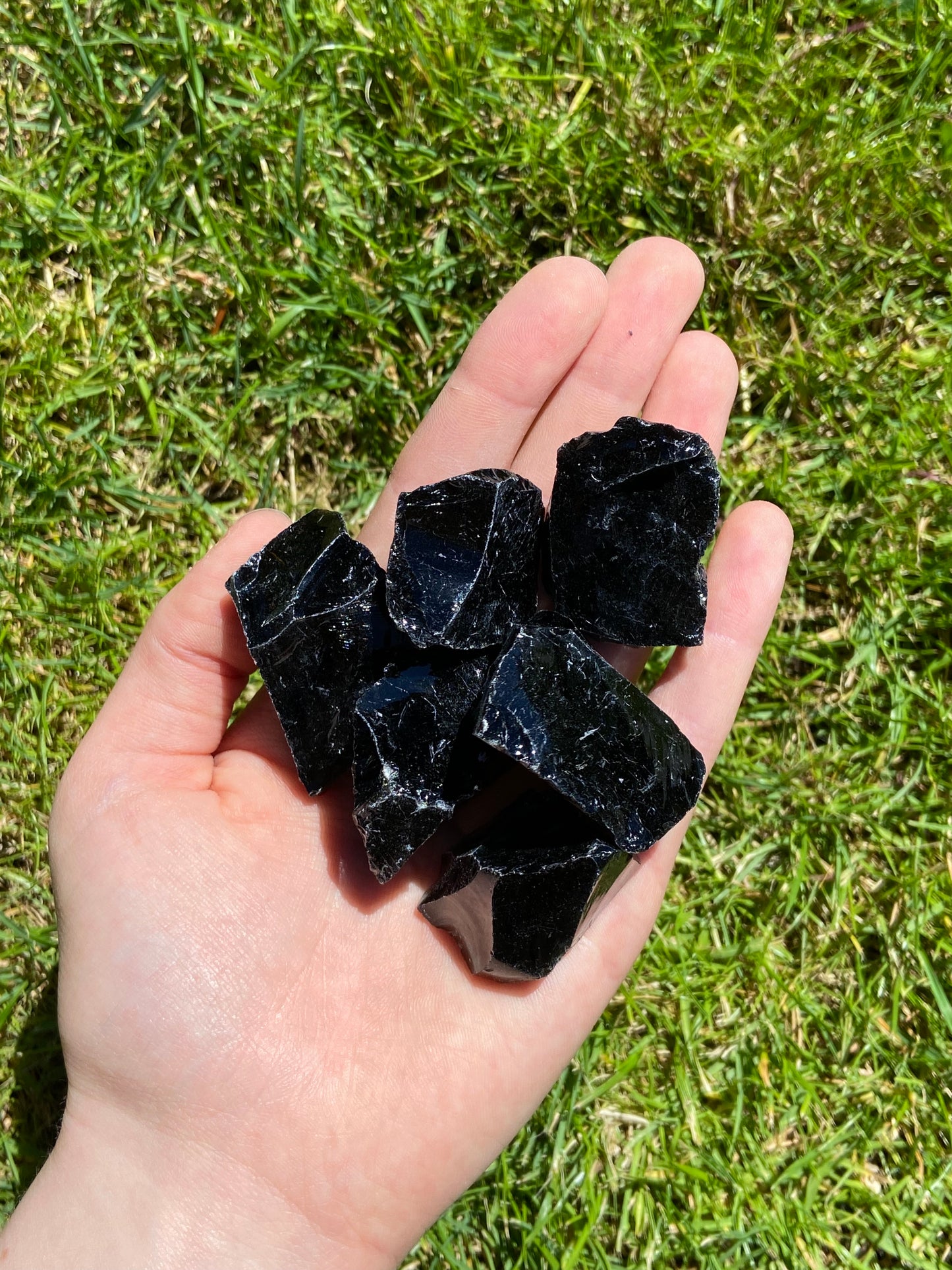 Obsidian Raw Pieces