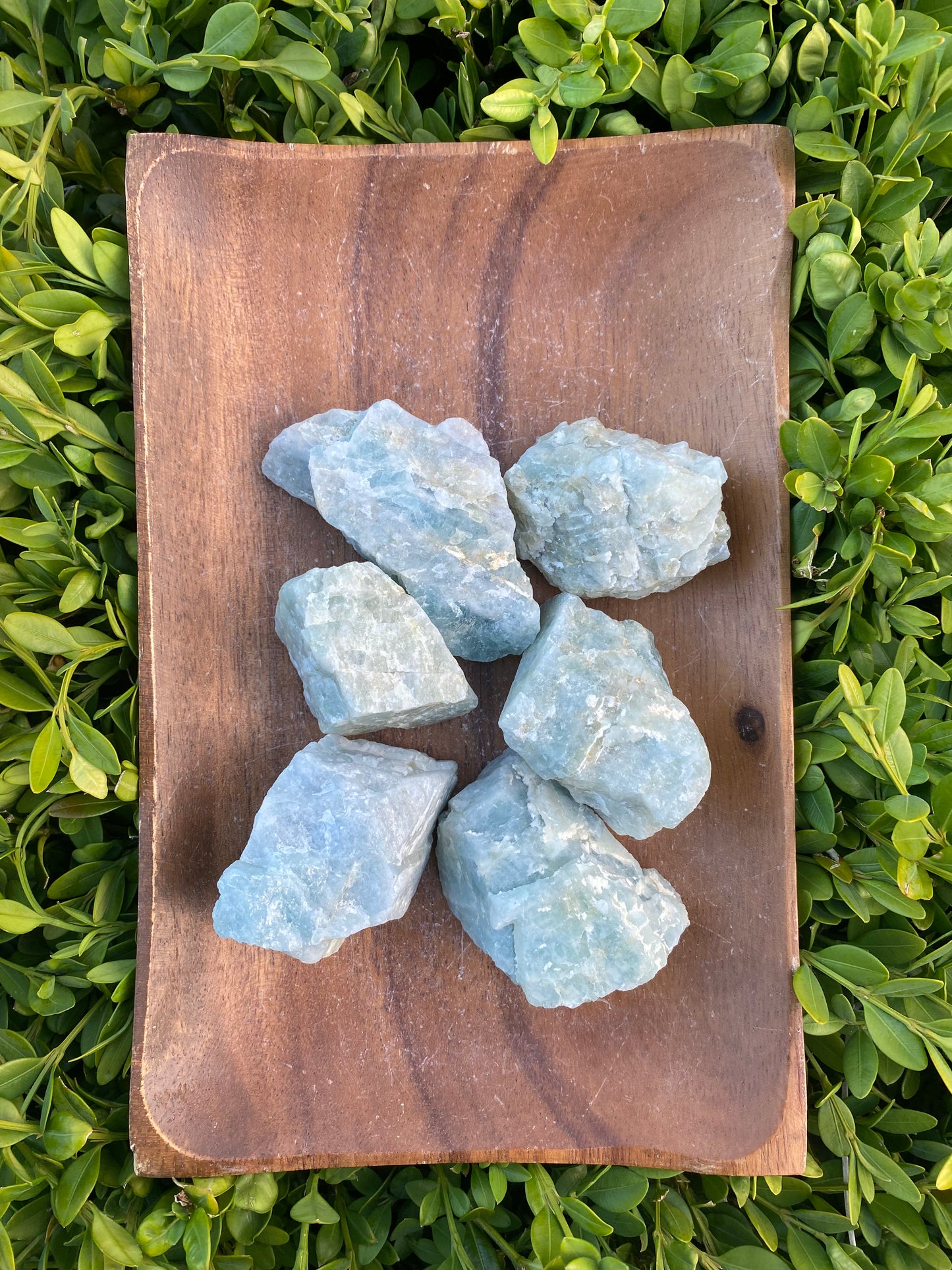 Aquamarine Raw Pieces