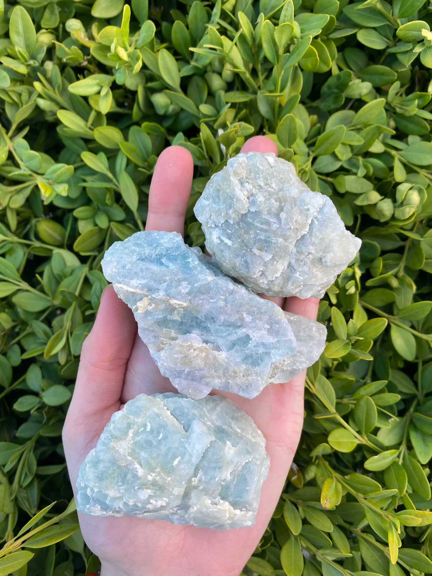 Aquamarine Raw Pieces