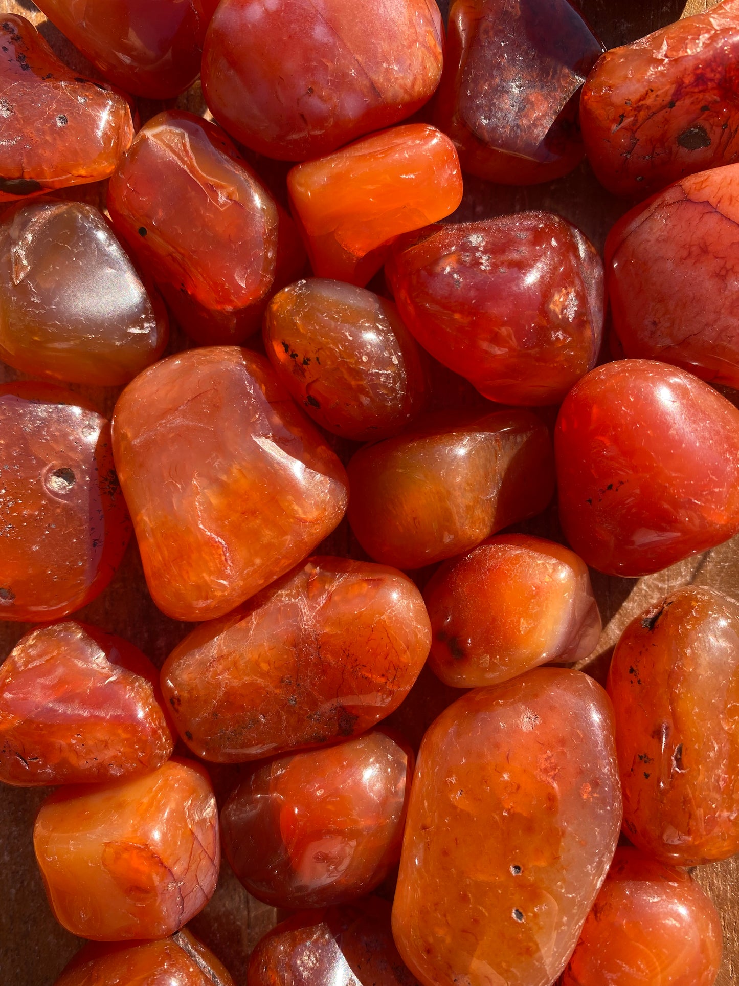 Carnelian Tumbles