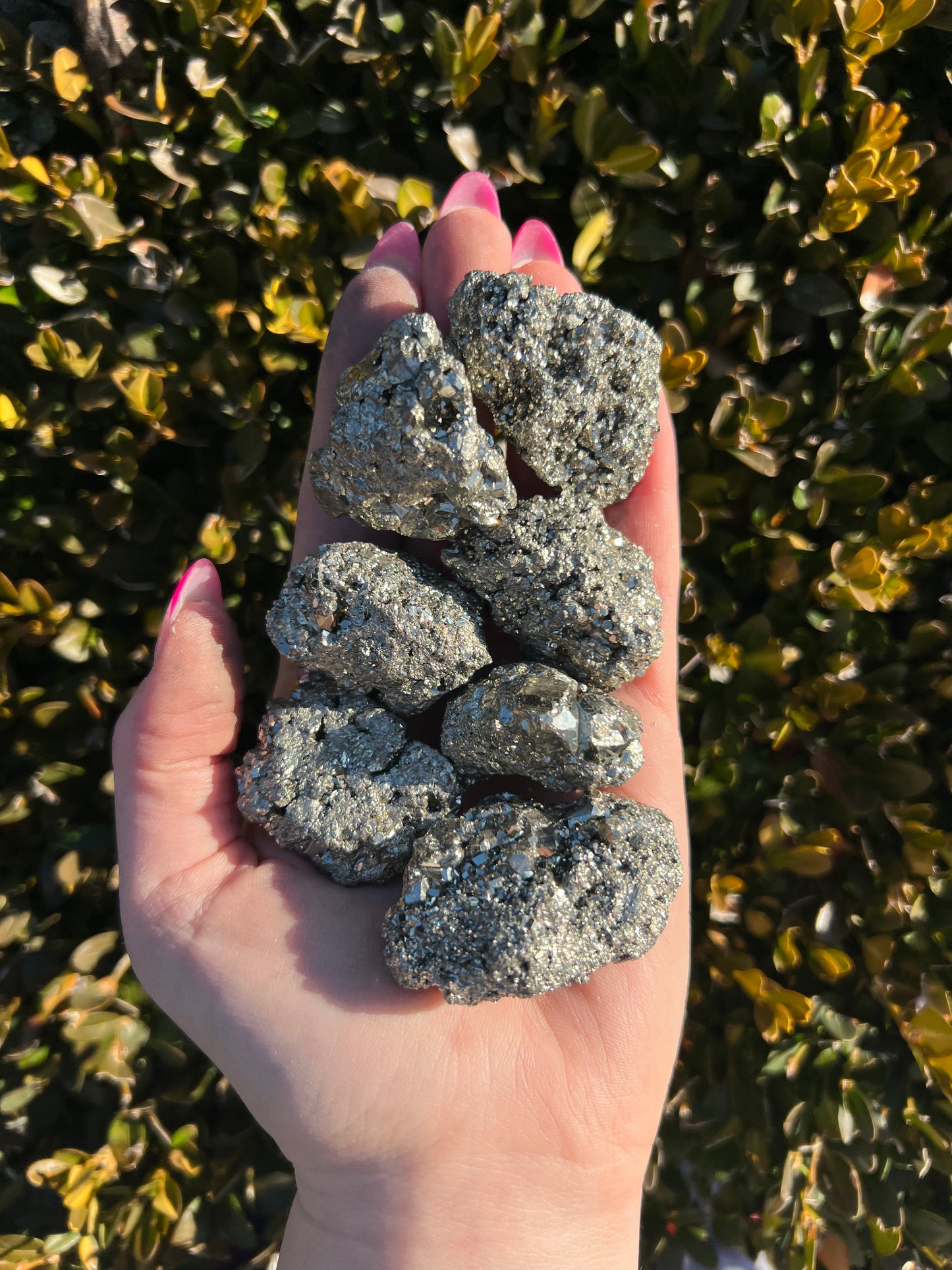 Pyrite Clusters