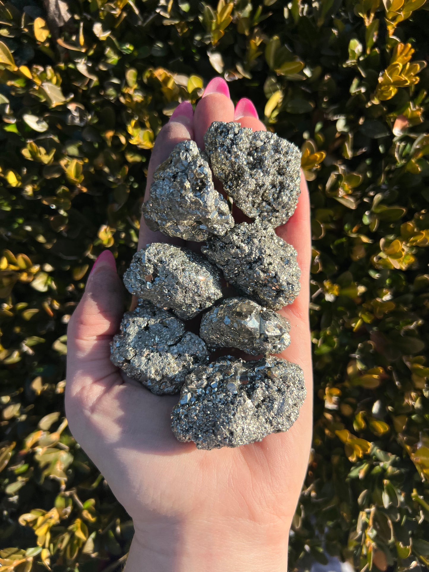 Pyrite Clusters