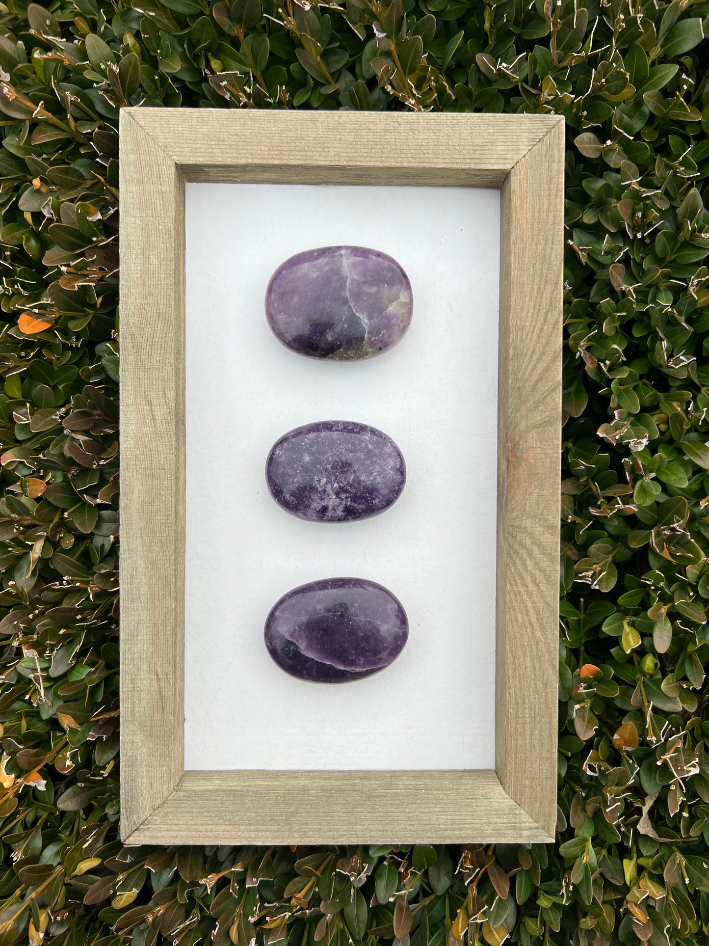 Lepidolite Palm Stone