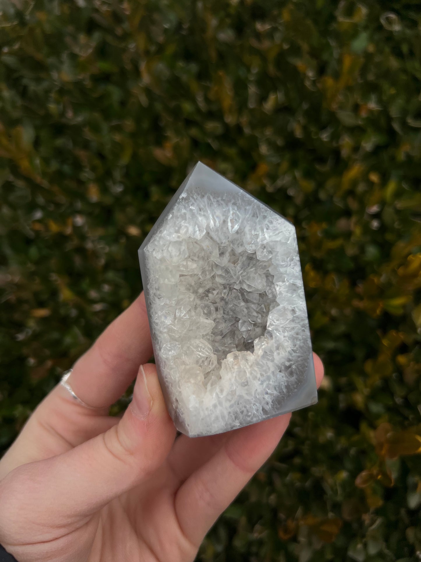 Agate Druzy Points