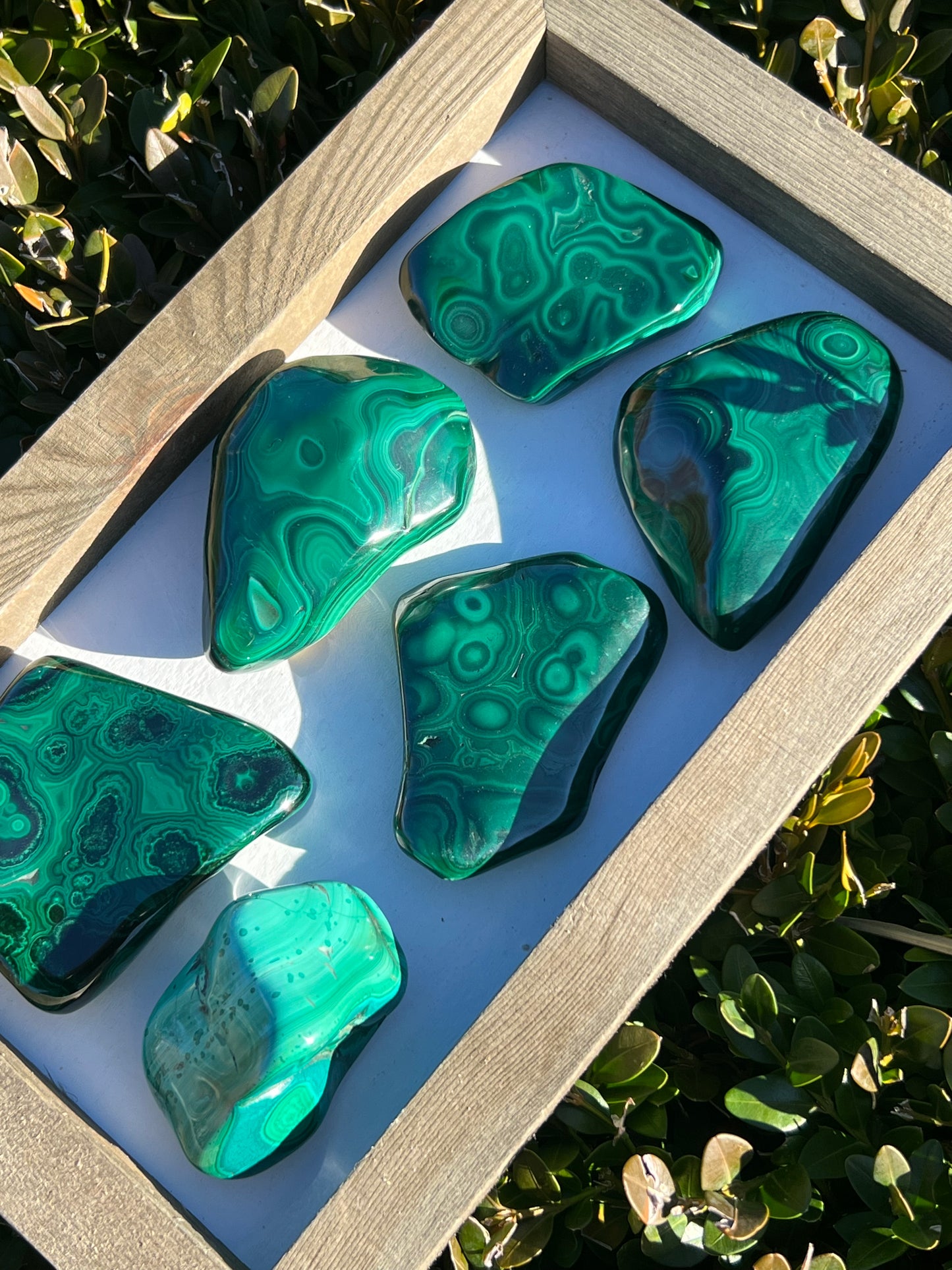 Malachite free forms