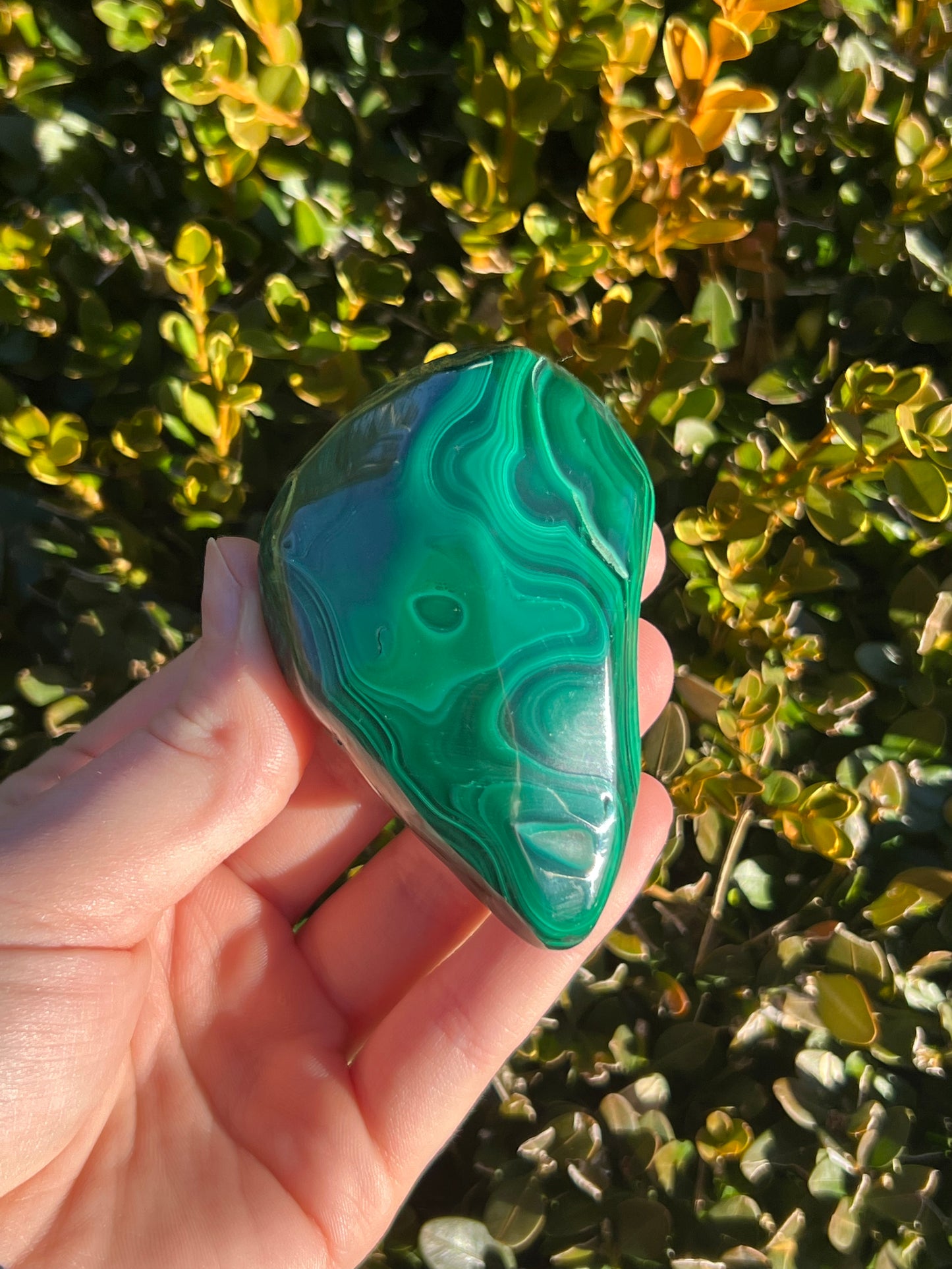 Malachite free forms