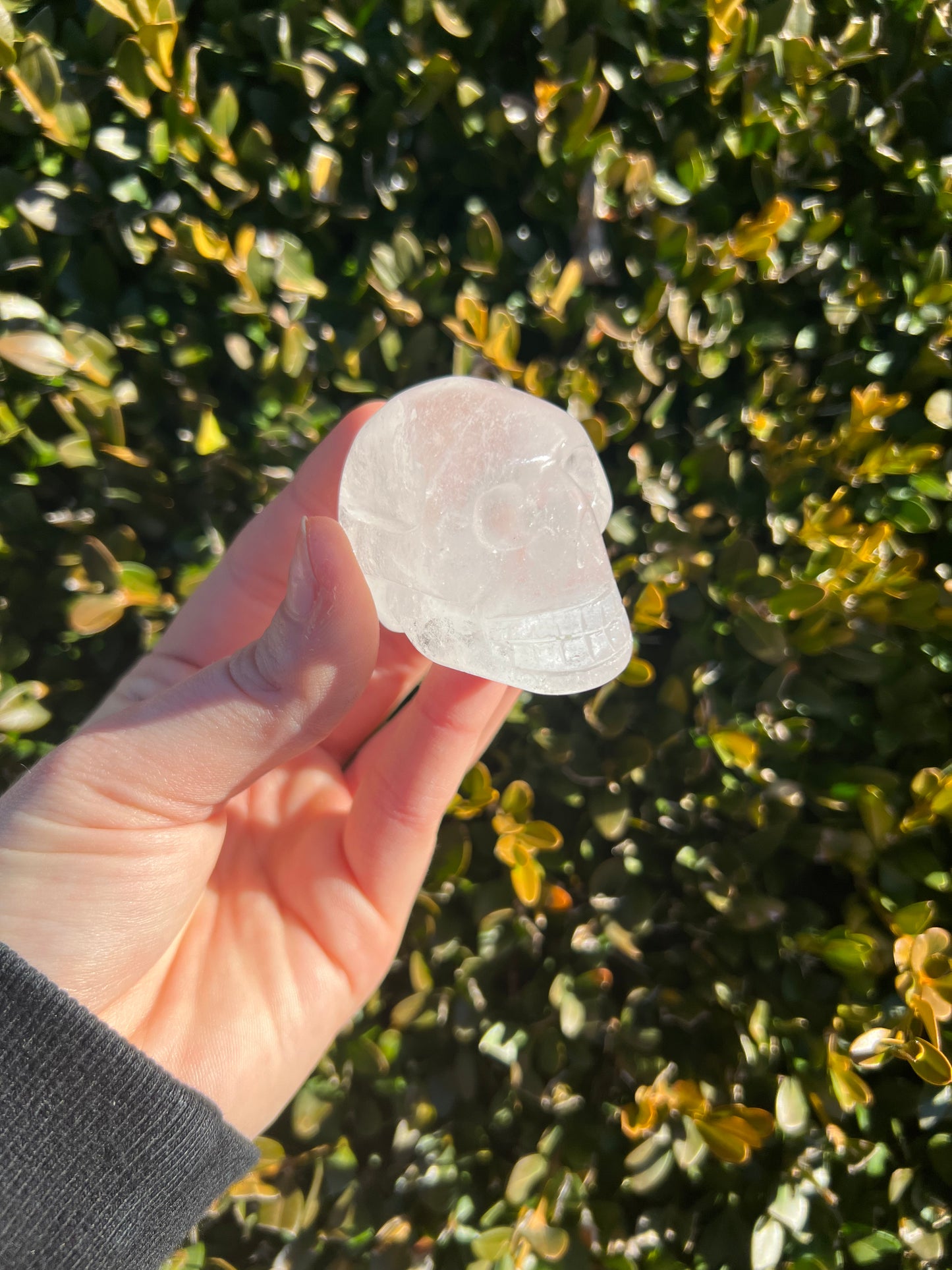 Clear Quartz Skulls