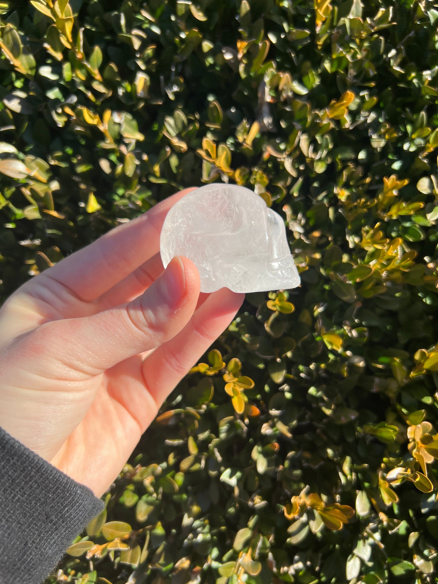 Clear Quartz Skulls