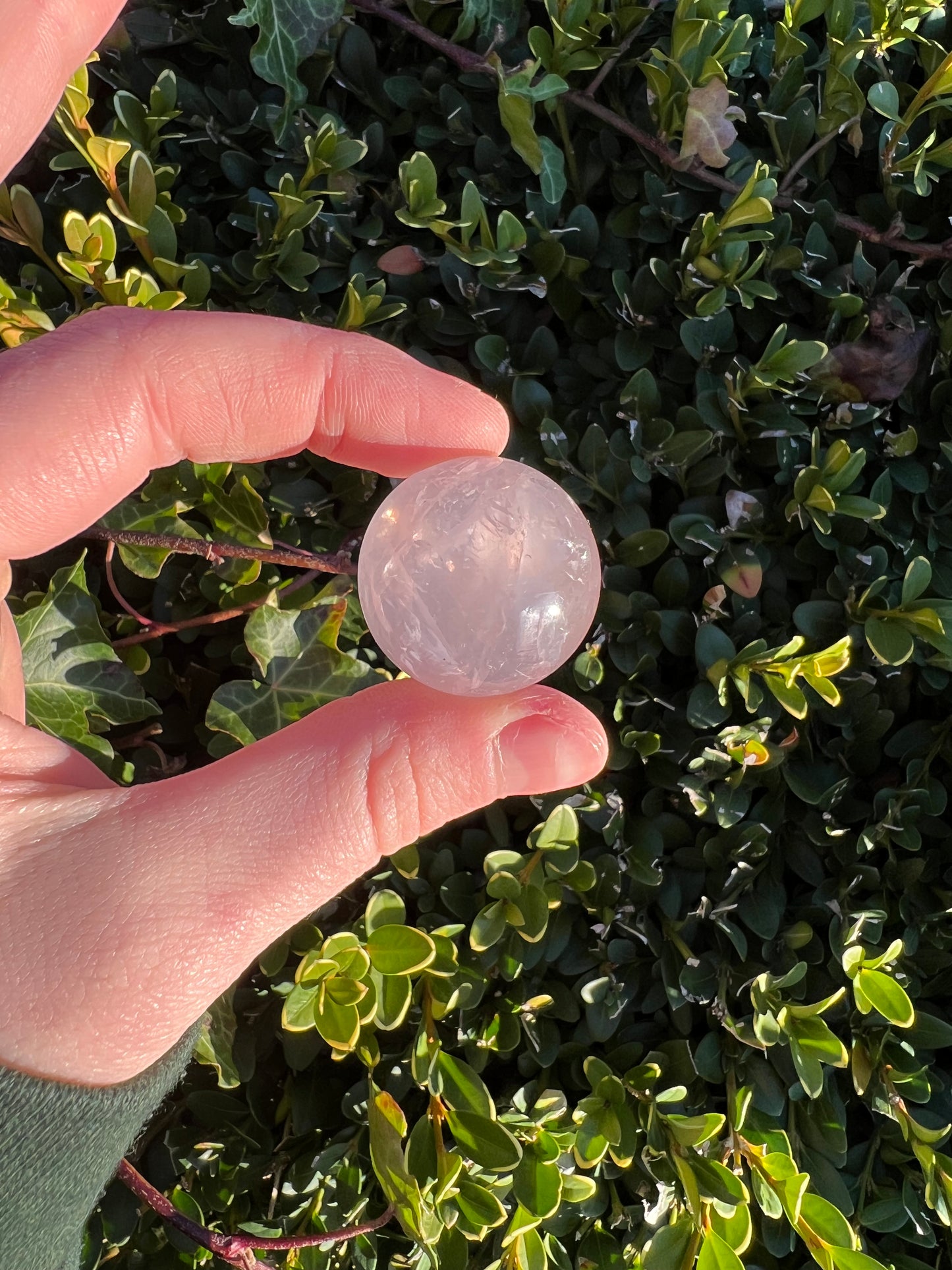 Rose Quartz Spheres