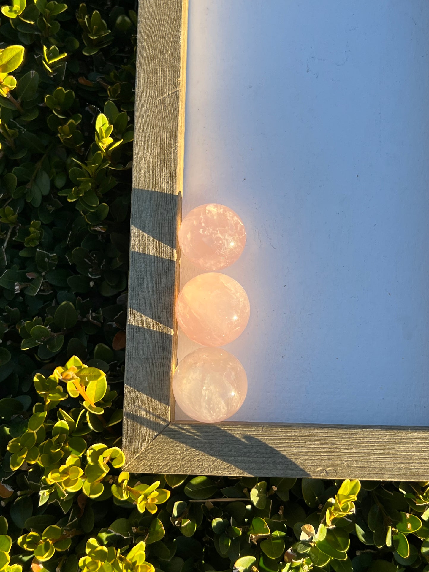 Rose Quartz Spheres