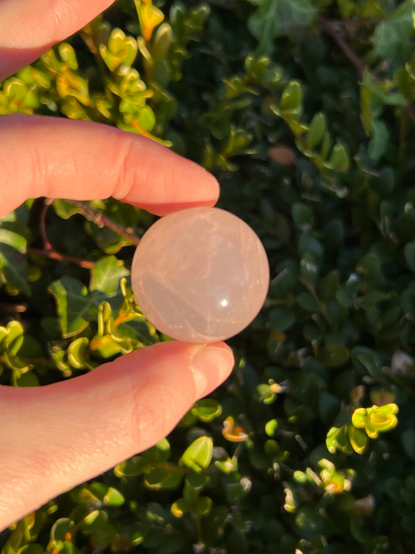 Rose Quartz Spheres