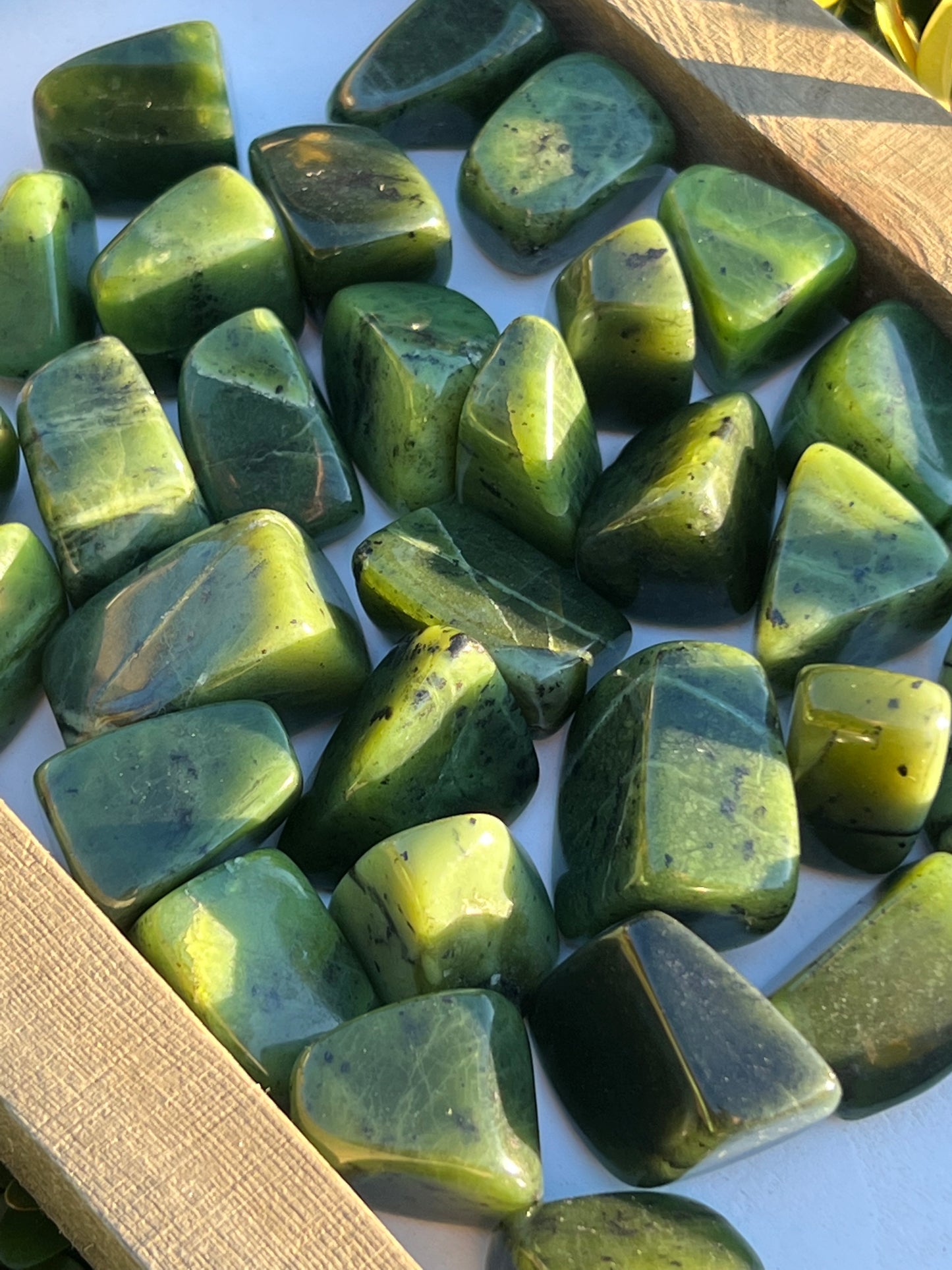 Nephrite Jade Tumbles