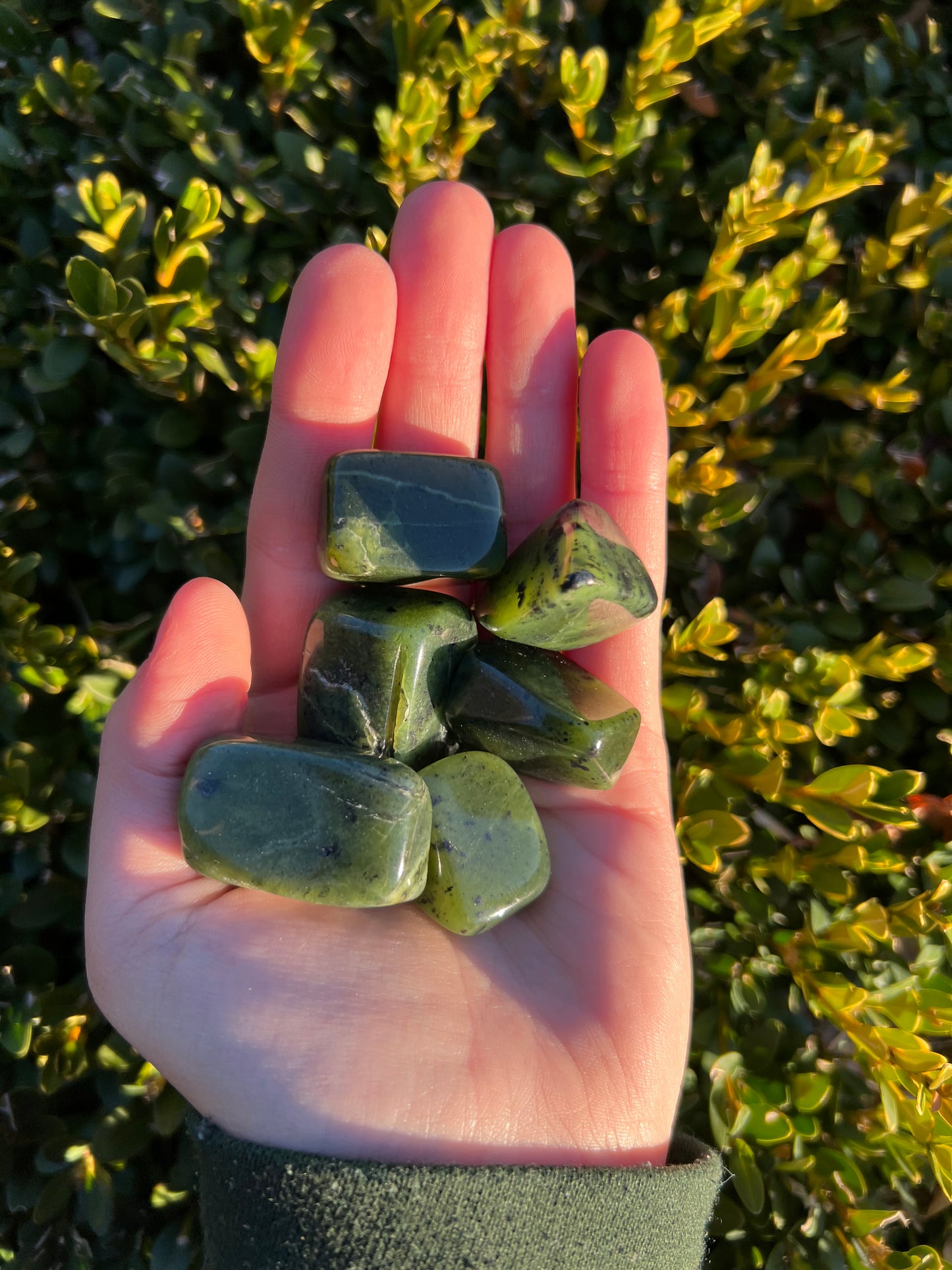 Nephrite Jade Tumbles