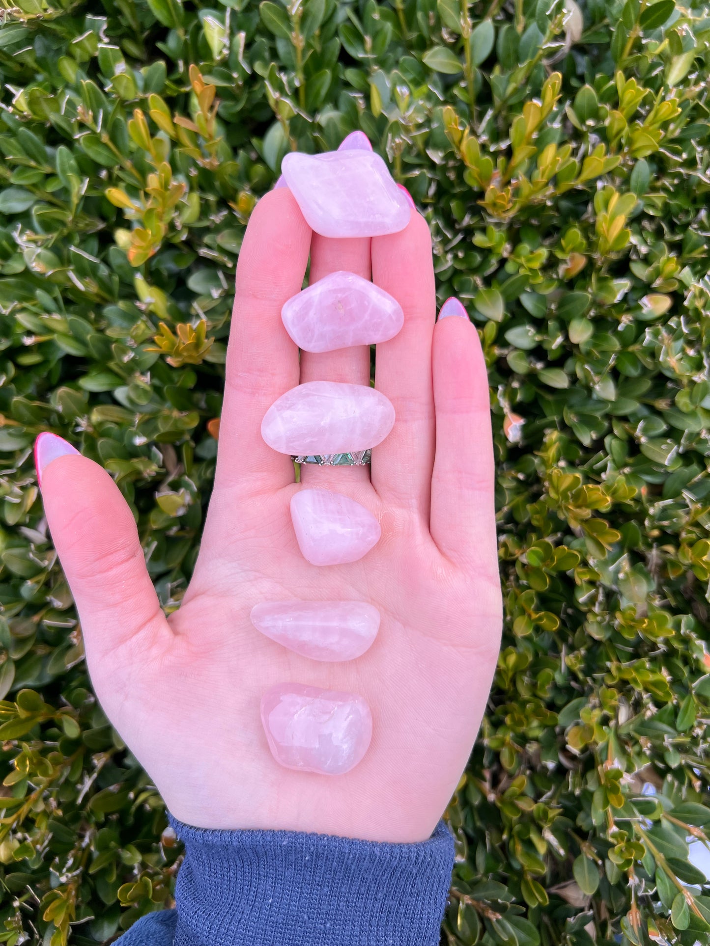 Rose Quartz Tumbles