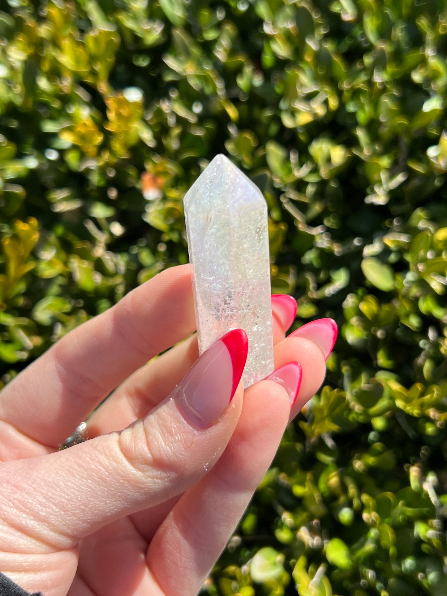 Angel Aura Clear Quartz points