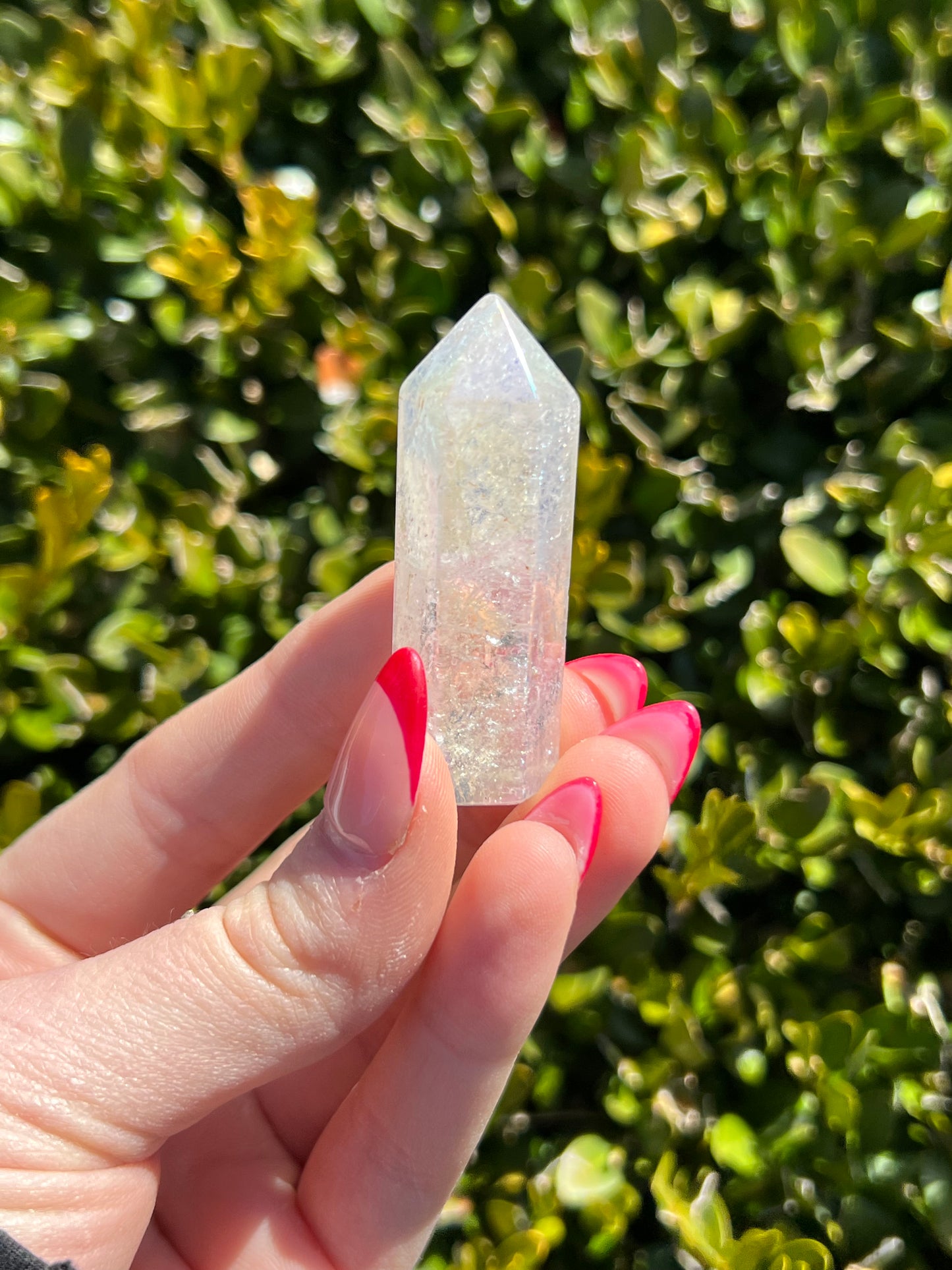 Angel Aura Clear Quartz points