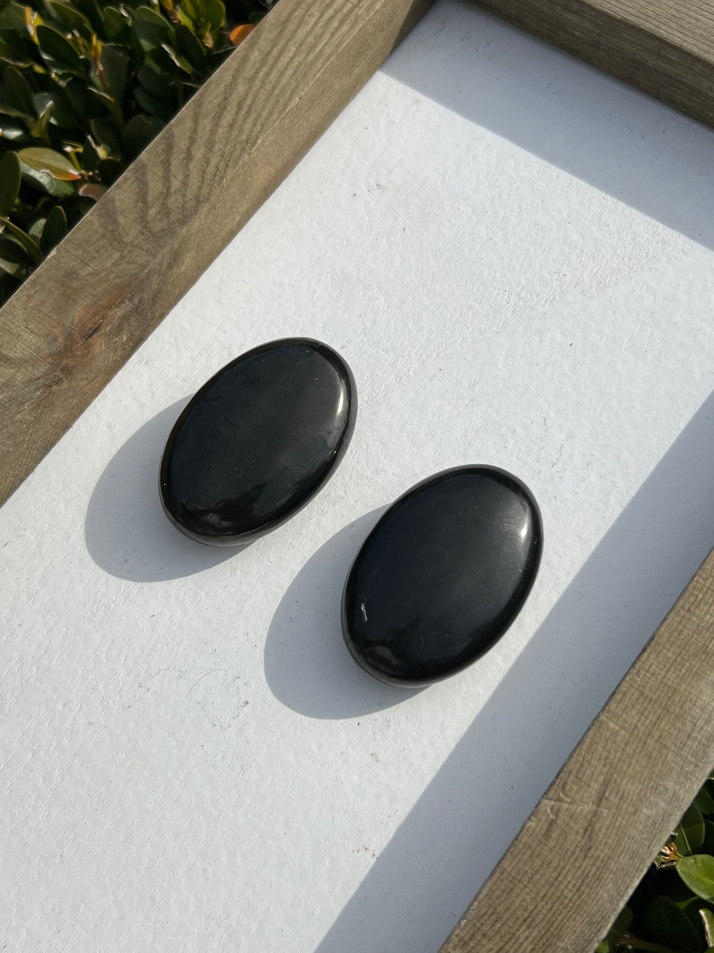 Shungite Palm Stone