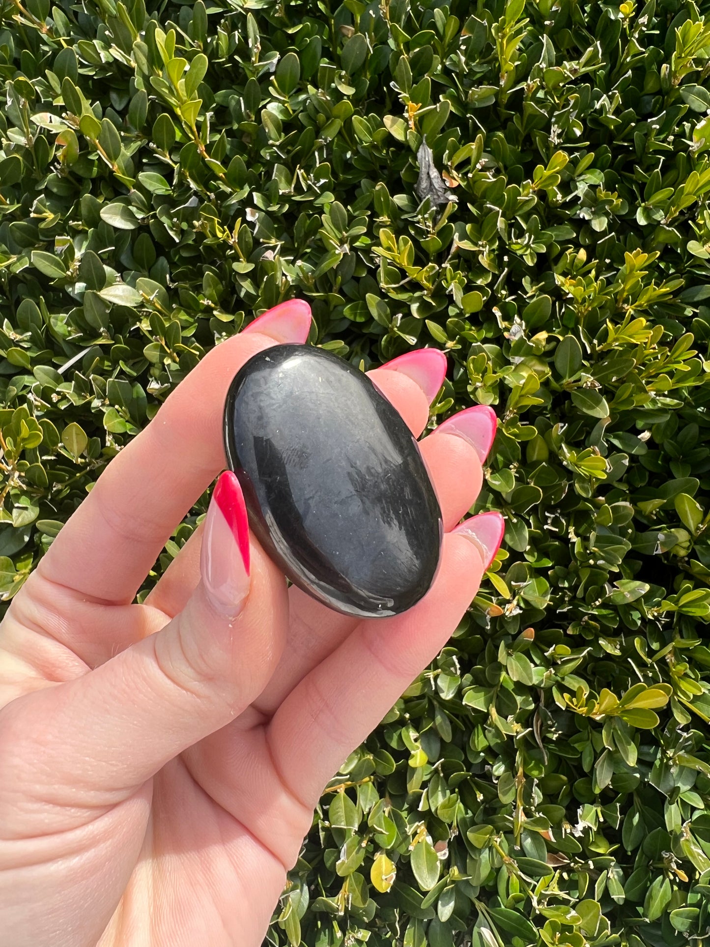 Shungite Palm Stone