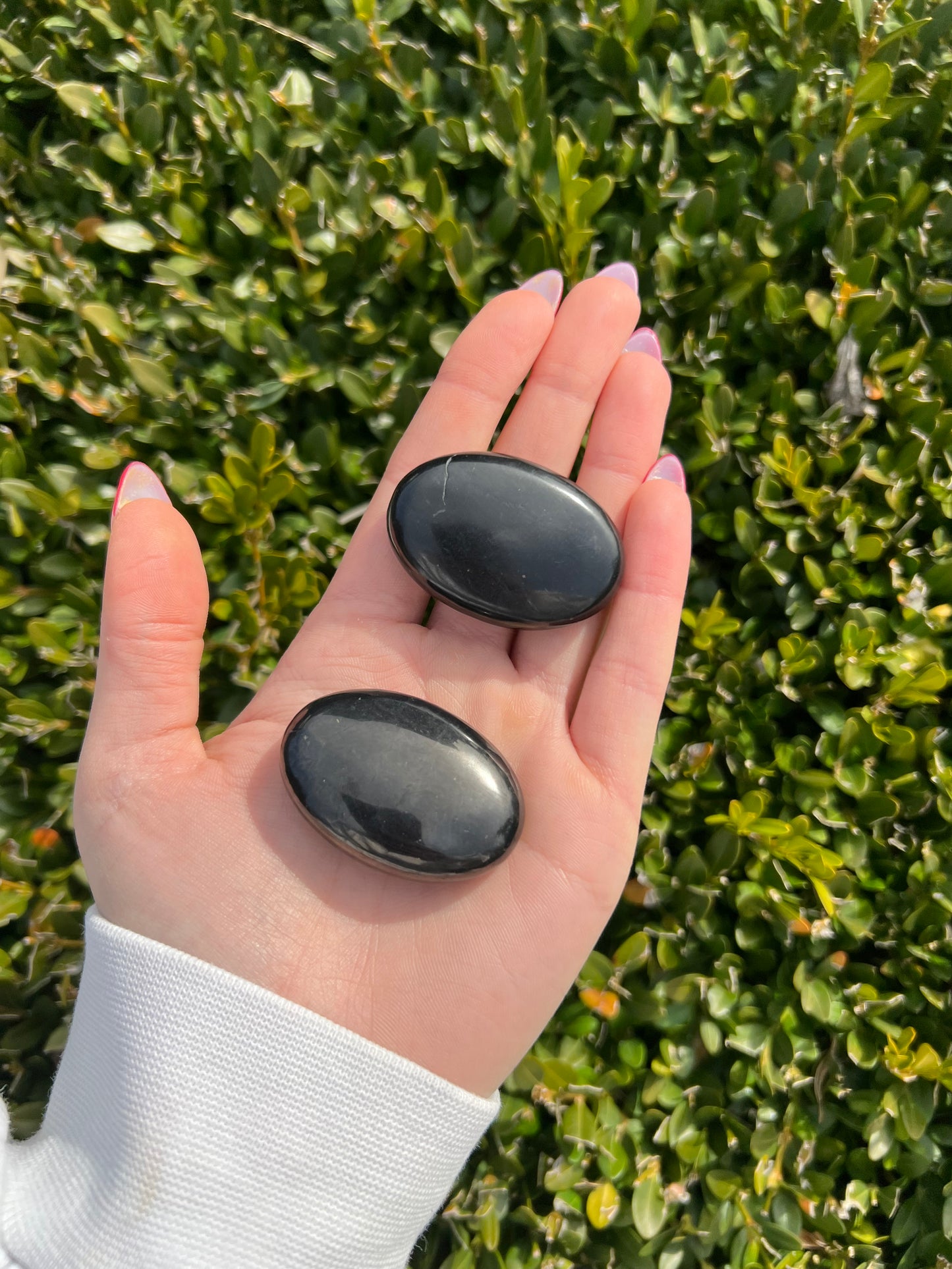 Shungite Palm Stone