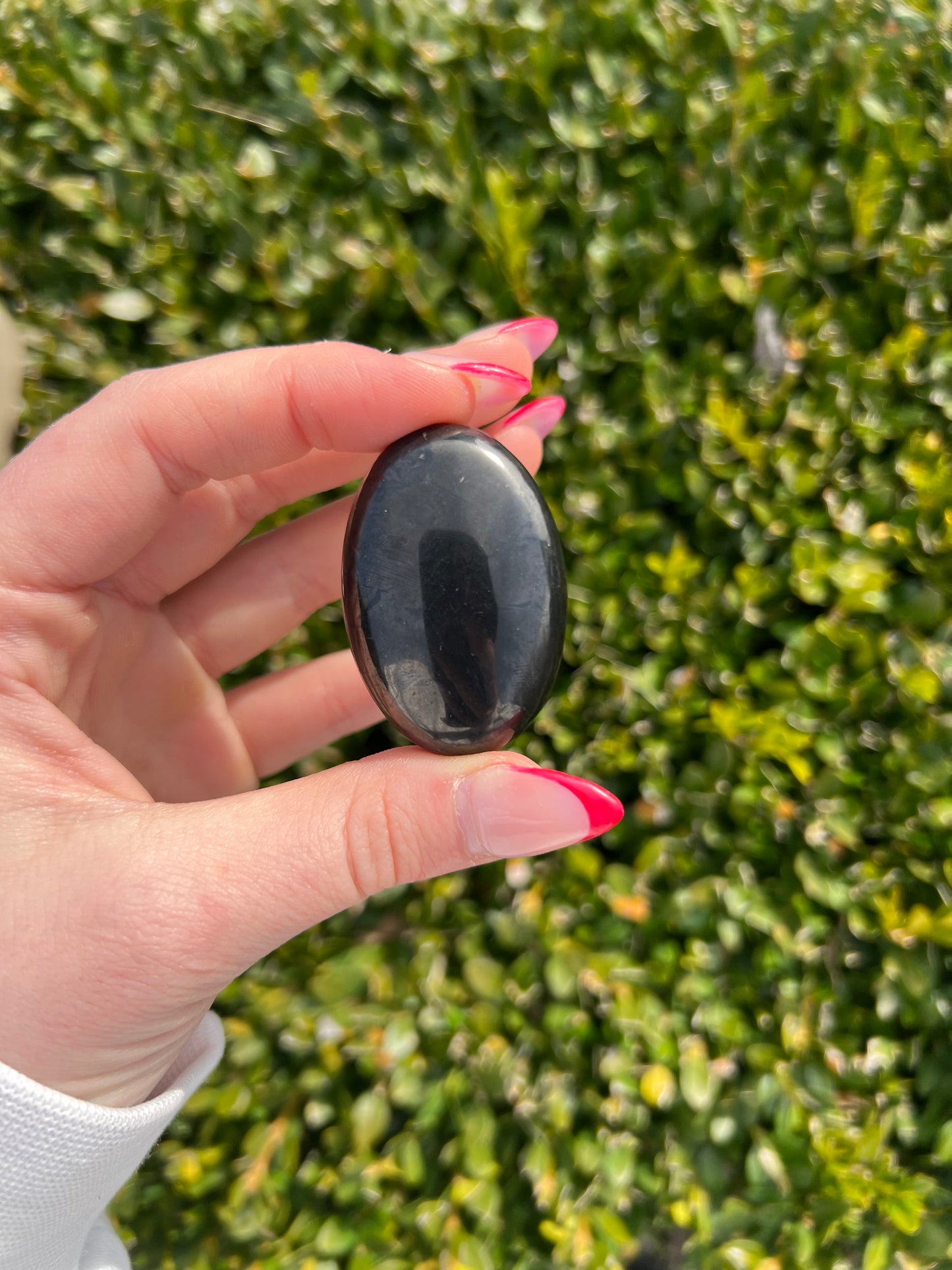 Shungite Palm Stone