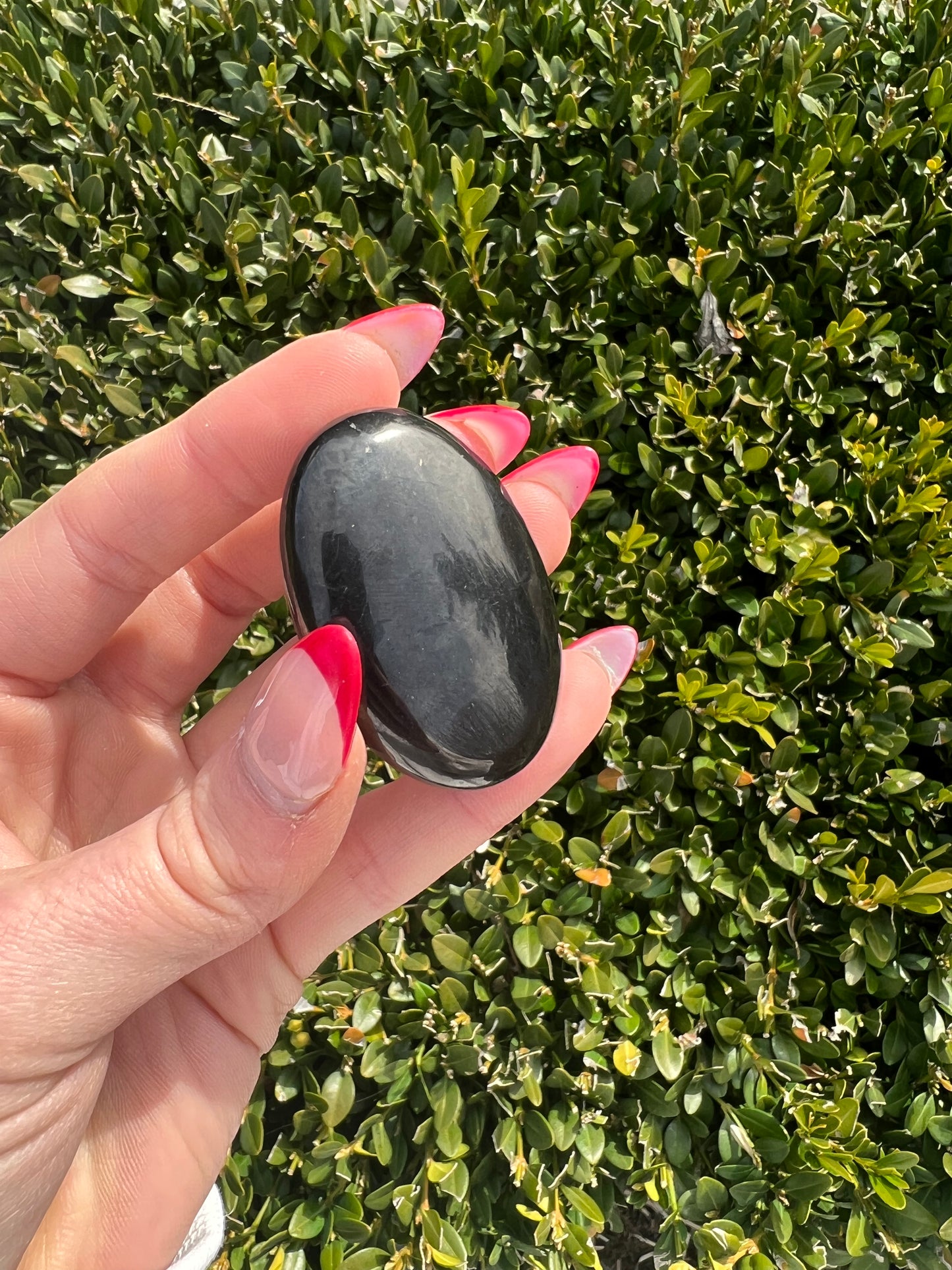 Shungite Palm Stone