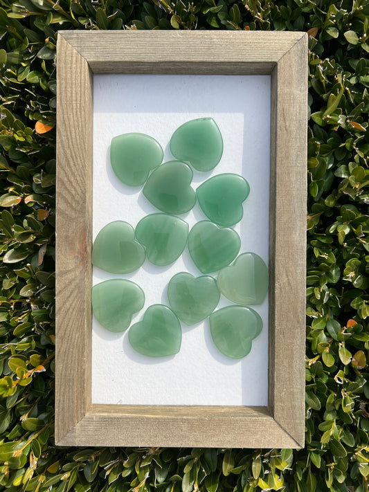 Green Aventurine heart