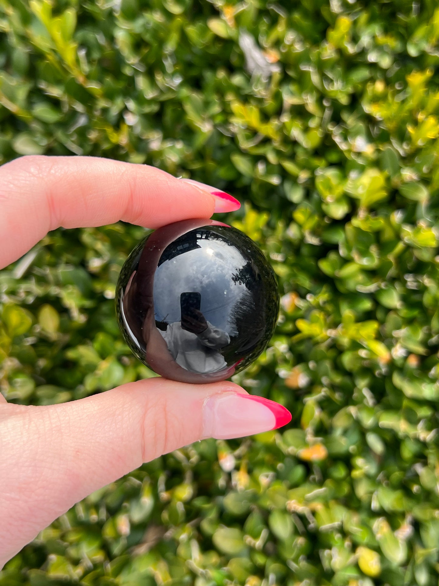 Black Obsidian Sphere