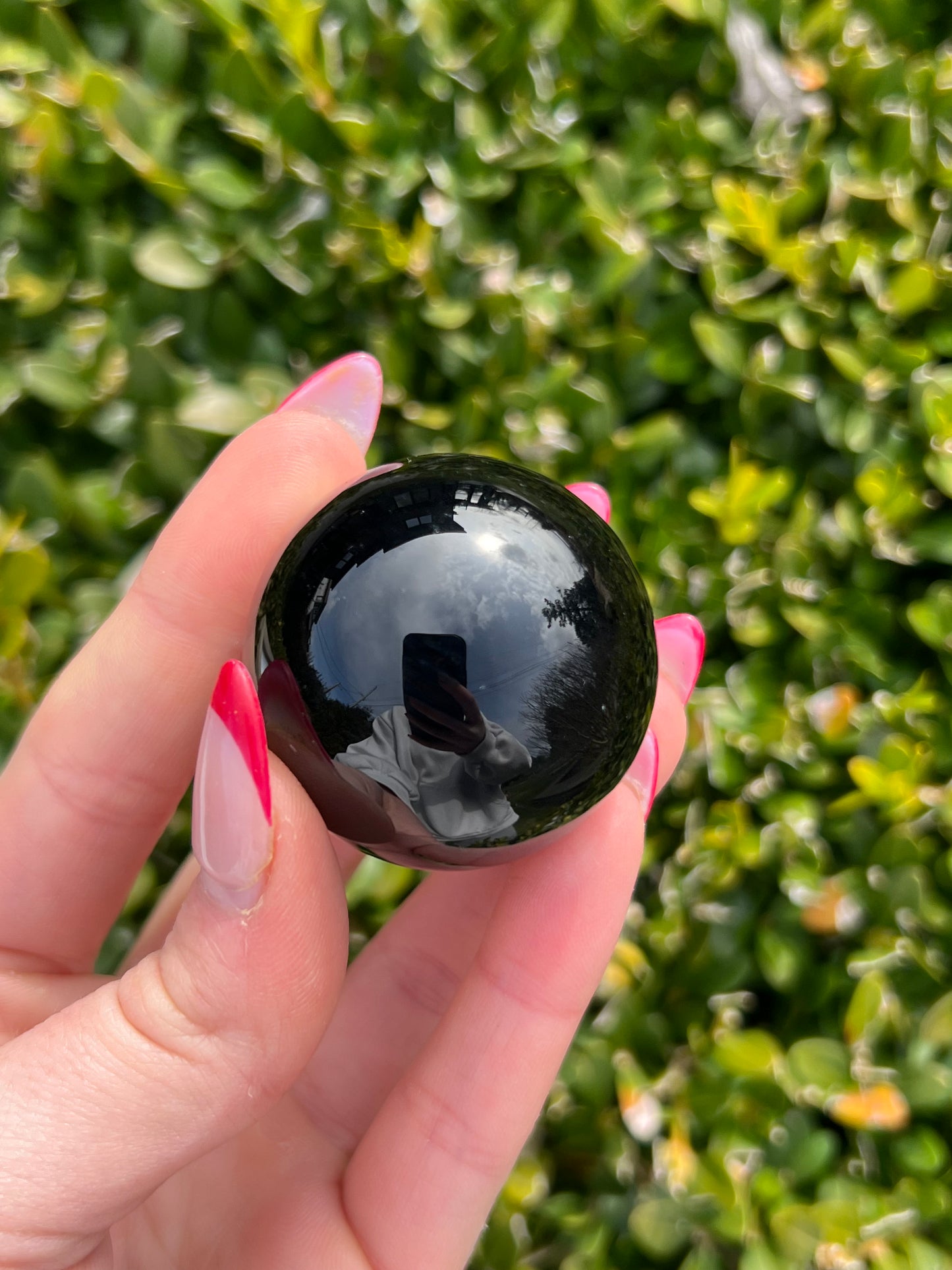 Black Obsidian Sphere