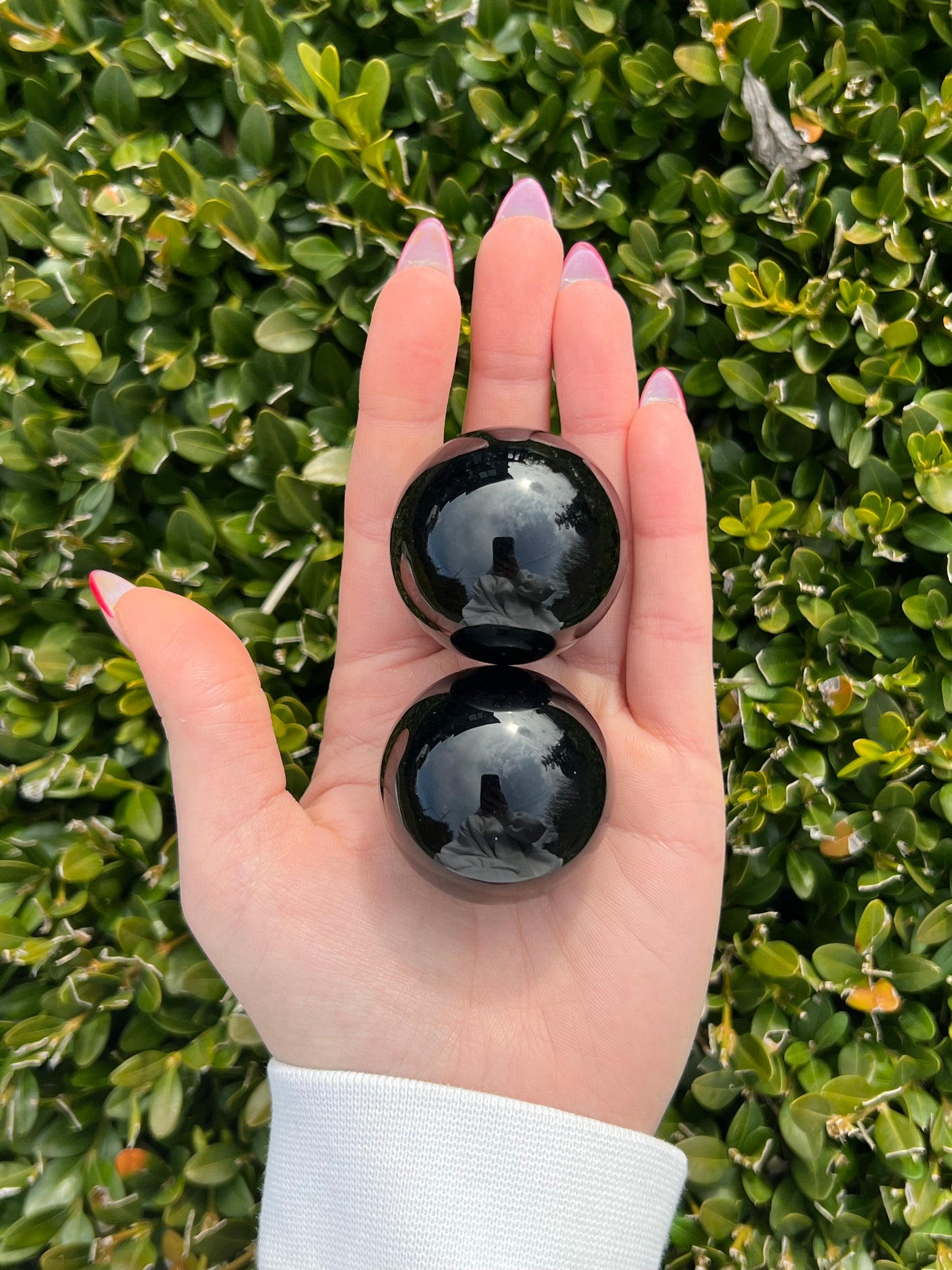 Black Obsidian Sphere