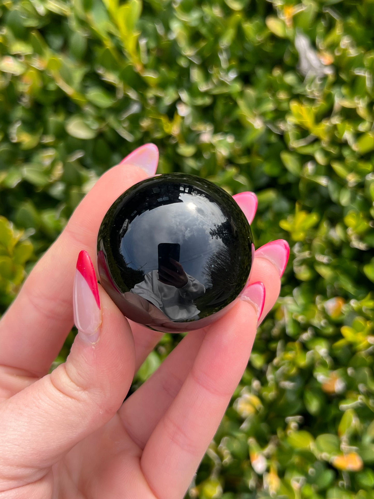 Black Obsidian Sphere